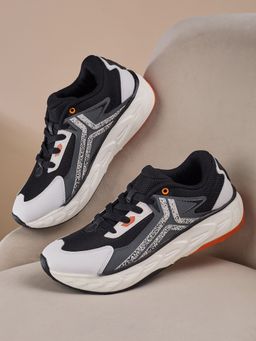 Campus - BRUNCK Men Black Running Shoes