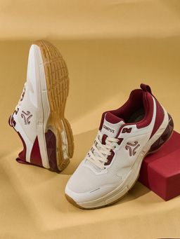 Campus - ORDER Men Cream Running Shoes