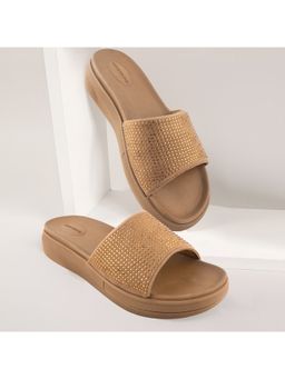 Red Tape - Women Beige Thomes Sliders