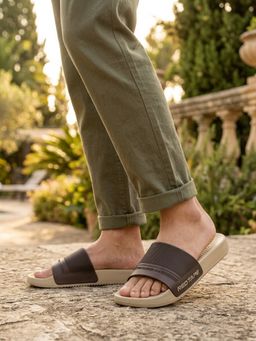 Red Tape - Men Brown EVA Comfort Sliders