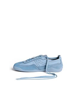 Rare Rabbit - Men Sugoi Still Blue Leather Sneakers