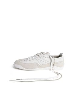 Rare Rabbit - Men Sugoi Still Off White Leather Sneakers