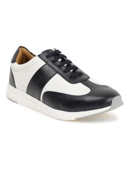 Rare Rabbit - Men Tom White Leather Sneakers