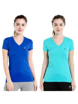 Bodycare - Bodyactive Pack Of 2 Women'S Tshirt - Multi-Color