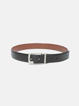 Calvin Klein - Solid Black Leather Classic Belt
