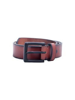 Aditi Wasan - Brown Genuine Leather Casual Belt