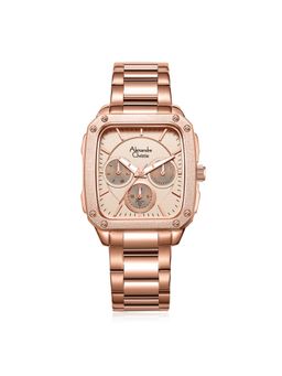 Alexandre Christie - Ac 2996 Bfb Ladies Multifunction Watch - Rose Gold