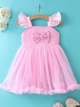 Mark & Mia - Party Wear Sequine Dress - Pink