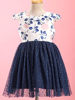 Mark & Mia - Cap Sleeves Partywear Dress