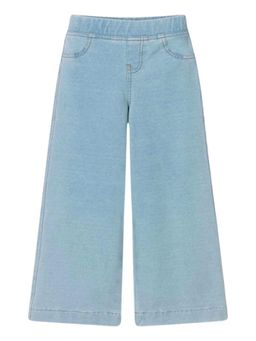 Aigner - Girls Denim Blue Wide Leg Jeans