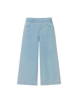 Aigner - Girls Denim Pale Blue Wide Leg Jeans