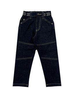 Bugatti - Boys Denim Blue Logo-Waiste Jeans