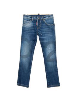 Dsquared2 - Boys Blue Denim Skinny Jeans