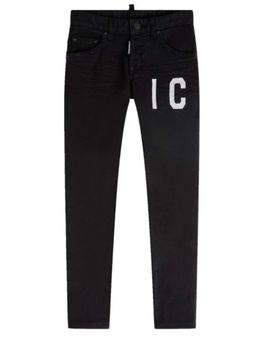 Dsquared2 - D2Kids Boys Icon Black Jeans