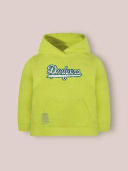 CHERRY CRUMBLE BY NITT HYMAN - Green Plum Unisex Applique Embroidered Hoodie