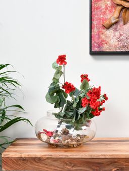 At Home by Nilkamal - Matki Decorative Bowl -Transparent