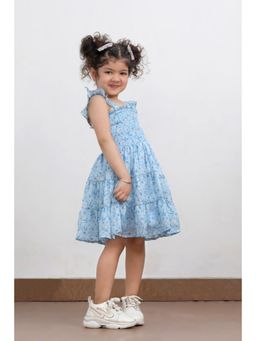 Luxe & Hardy - Tanya Tierred Frill Dress - Fit and Flared Chiffon Dress