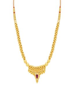 WHP Jewellers - Beautiful 22K Thushi Necklace