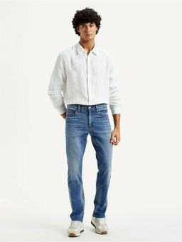 Levi's - Men'S 511 Mid Indigo Slim Fit Mid Rise Jeans