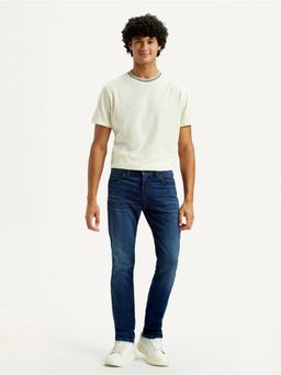 Levi's - Men'S 511 Mid Indigo Slim Fit Mid Rise Jeans