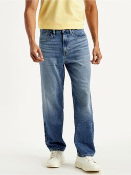 Levi's - Men'S 568 Blue Relaxed Fit Mid Rise Jeans