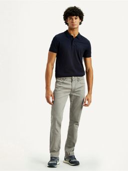 Levi's - Men'S 511 Grey Regular Fit Mid Rise Jeans