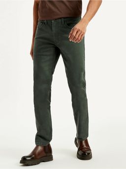 Levi's - Men'S 511 Dark Green Regular Fit Mid Rise Jeans
