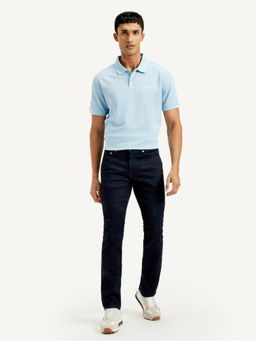 Levi's - Men'S 511 Navy Blue Slim Fit Mid Rise Jeans