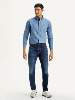 Levi's - Men'S 512 Dark Indigo Slim Tapered Fit Mid Rise Jeans