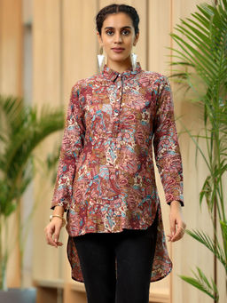 Libas - Multi-Color Ethnic Motif Printed Kurti