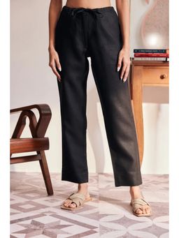 YELL - Lucid Drawstring Pants-Black