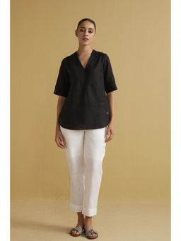 YELL - The Naysa Top-Black