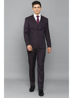 Allen Solly - Purple Three Piece Suit (Set of 3)