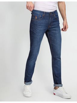 U.S. Polo Assn. Denim Co. - Brandon Slim Tapered Fit Jeans Blue