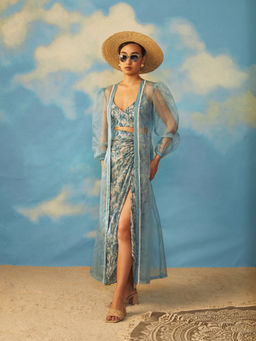 RV Pret - Blue Alure Drape (Set of 3)