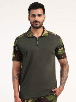 MountMiller - Men's British Short Sleeves Tactical Polo T-Shirt