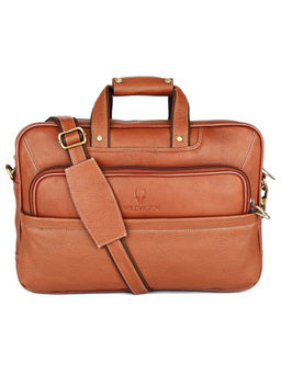 WILDHORN - Genuine Leather Laptop Messenger Bag for Men