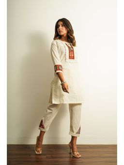 Keva Clothing - Kurta With Straight Pants (Set of 2)