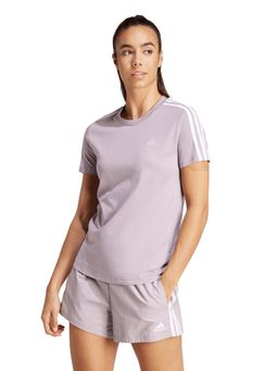 adidas - Women Purple Solid Sports T-Shirt