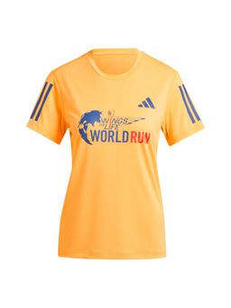 adidas - Women Yellow Sports T-Shirt