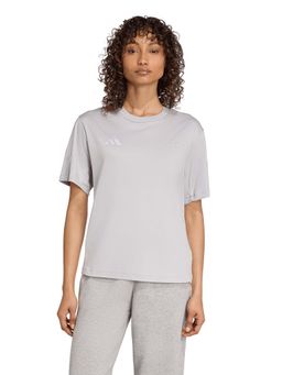 adidas - Women Grey Solid Sports T-Shirt