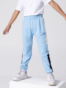 Doto Kids - Blue Color Block Joggers