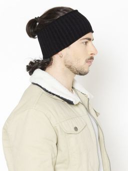 Bharatasya - Mens Soft Fine knitted Ski Headband