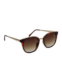 MacV - Women Polarised & UV Protected Brown Lens Cat Eye Sunglasses (51)