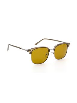 MacV - Unisex Polarised & UV Protected Green Lens Square Sunglasses (54)