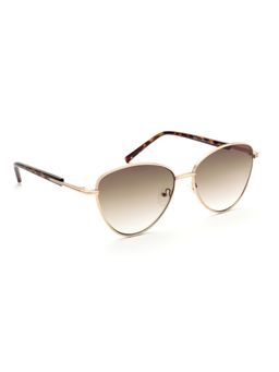 MacV - Women Polarised & UV Protected Brown Lens Cat Eye Sunglasses (59)