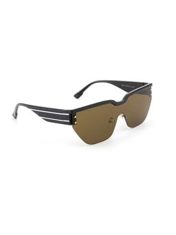 MacV - Unisex Polarised & UV Protected Brown Lens Rectangle Sunglasses (69)