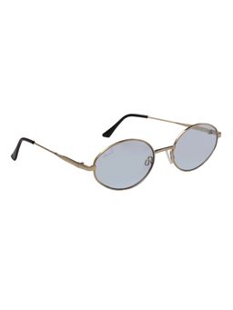 MacV - Unisex Polarised & UV Protected Blue Lens Oval Sunglasses (54)