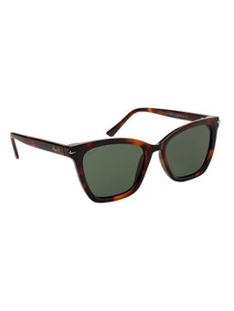 MacV - Women Polarised & UV Protected Green Lens Cat Eye Sunglasses (52)