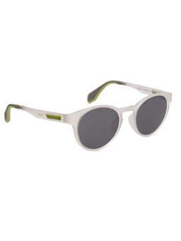 MacV - Unisex Polarised & UV Protected Black Lens Round Sunglasses (48)
